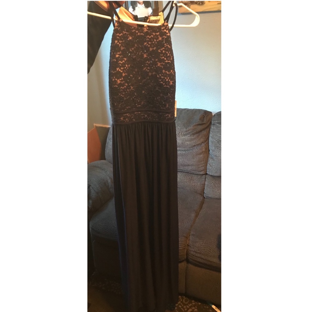 Lace-Top Gown